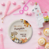 リトルカンプキンファーム誕生日 ペーパープレート (パーティー)