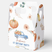 リトルカンプキンブルートラック最初の誕生日優先ボックス フェイバーボックス (オープン)