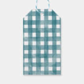 リトルカンプキンブルートラック誕生日サンキューユユーラベル ギフトタグ (裏面)