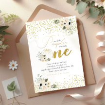 リトルカンプキンベビーガールファースト誕生日