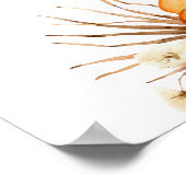 リトルカンプキンボホフローラ誕生日歓迎 ポスター (角)