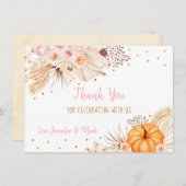 リトルカンプキンボホフローラ サンキューカード (正面/裏面)