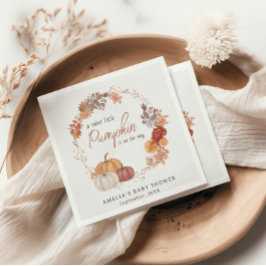 リトルカンプキンボホ男女兼用ベビーシャワー スタンダードランチョンナプキン