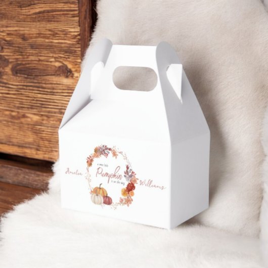 リトルカンプキンボホ男女兼用ベビーシャワー フェイバーボックス