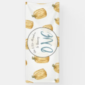 リトルカンプキンボーイズ秋誕生日パーティー 横断幕 (縦)