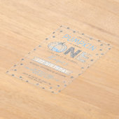 リトルカンプキンボーイズ1st誕生日 アクリル招待状 (レイダウン)