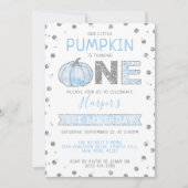 リトルカンプキンボーイズ1st誕生日 招待状 (正面)