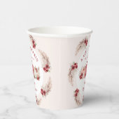 リトルカンプキンマルサラクリーム秋ボホベイビーシャワー 紙コップ (右)