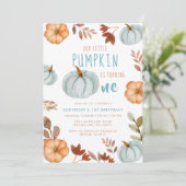 リトルカンプキン最初の誕生日パーティーの招待 招待状 (スタンド正面)