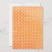 リトルカンプキン秋秋の最初の誕生日パーティー 招待状 (裏面)