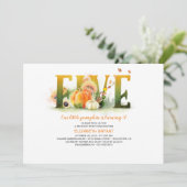 リトルカンプキン秋5thバースデーパーティーの招待 招待状 (スタンド正面)