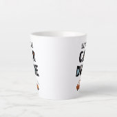 リトルカーダードファーストネーム少年 カフェラテマグ (正面)