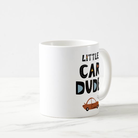 リトルカーダードファーストネーム少年 コーヒーマグカップ (正面右)