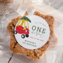 リトルカーホリデーオンダーフル誕生日の好意 ラウンドシール