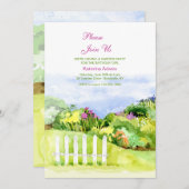 リトルガーデン招待状 招待状 (正面/裏面)