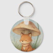 リトルキツネイン・ザ・レイン キーホルダー (裏面)