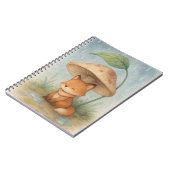 リトルキツネイン・ザ・レイン ノートブック (左側)