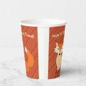 リトルキツネカラフルかわいい1歳の誕生日パーティーキッズ 紙コップ (右)