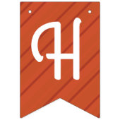 リトルキツネカラフルキュート1歳パーティーテーマ バンティングフラッグ (第2の旗)