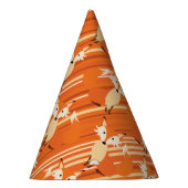 リトルキツネカラフルキュート1歳パーティーテーマ パーティーハット (右)