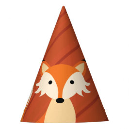 リトルキツネカラフルキュート1歳パーティーテーマ パーティーハット