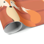 リトルキツネカラフルキュート1歳パーティーテーマ ラッピングペーパー (ロールコーナー)