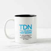 リトルキツネラブスノー ツートーンマグカップ (左)