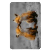 リトルキツネラブ マグネット (縦)