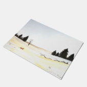 リトルキツネ ドアマット (アングル)