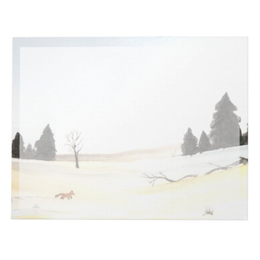 リトルキツネ ノートパッド (正面)