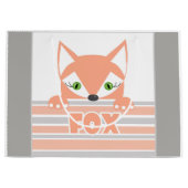 リトルキツネ ラージペーパーバッグ (正面)