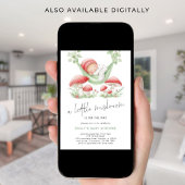 リトルキノコはウッドランドの赤ちゃんシャワーに行く 招待状