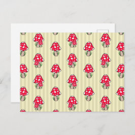 リトルキノコイラストレーション ポストカード