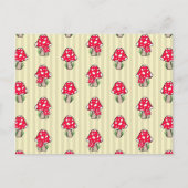リトルキノコイラストレーション ポストカード (正面)