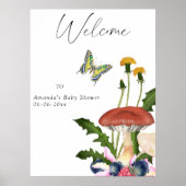 リトルキノコ – ウェルカムベビーシャワーパーティー ポスター (正面)