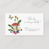 リトルキノコ – ママの腹のゲームはどれくらい大きい エンクロージャーカード (正面)