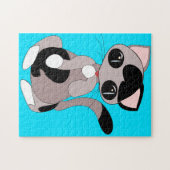 リトルキャットパズルプレゼント ジグソーパズル (横)