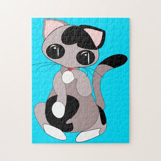 リトルキャットパズルプレゼント ジグソーパズル (縦)