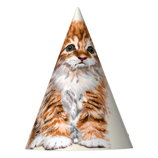 リトルキャットパーティーハットキッテン パーティーハット (正面)