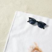 リトルキャットビーチタオルキットンカスタムカラー ビーチタオル (インサイチュ)