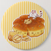 リトルキャット&クルートパン 缶バッジ (正面)