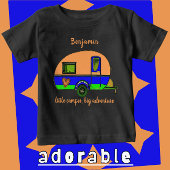 リトルキャンパー大アドベンチャーチャイルドーズ ベビーTシャツ