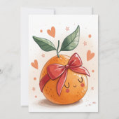 リトルキューティがやってくる グレープフルーツコケッティ 招待状 (裏面)