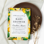 リトルキューティベイビーシャワー 招待状