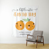 リトルキューティー シトラス 性別発表バナー タペストリー (インサイチュ)