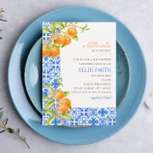 リトルキューティー | メディテレーニアシトラスベイビーシャワー 招待状