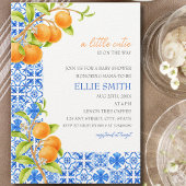 リトルキューティー | メディテレーニアシトラスベイビーシャワー 招待状