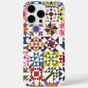 リトルキルトブロックフォンケース - iPhone 16 Pro Max Maxケース