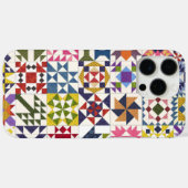リトルキルトブロックフォンケース - iPhone 16 Pro Max Case-Mate iPhoneケース (裏面 (横))