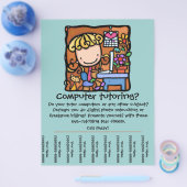 リトルギルはコンピューターの家庭教師です！カスタマイズしてみましょう チラシ (シングル)